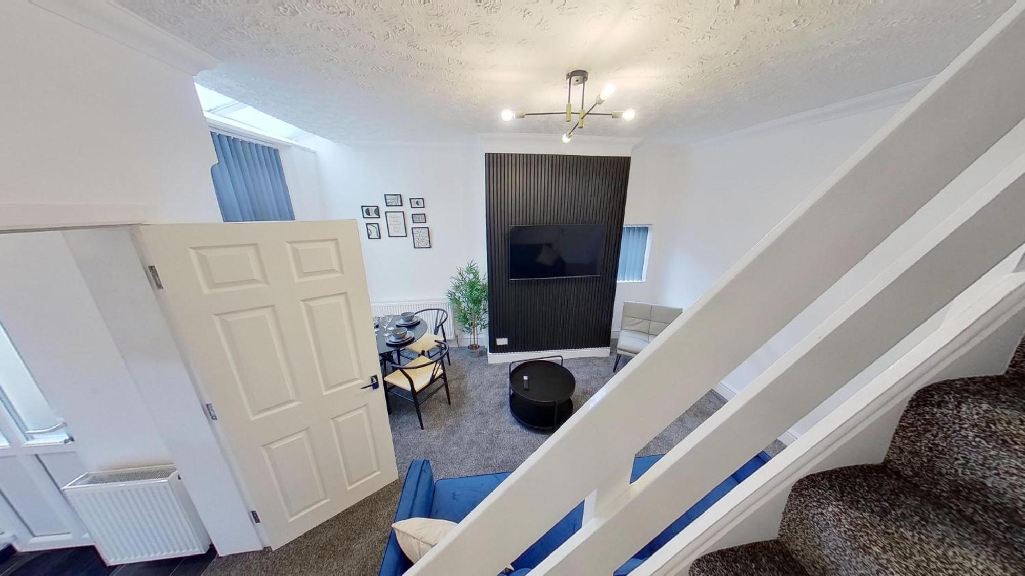 Elegant 2 Bed House Near City Centre Manchester Extérieur photo